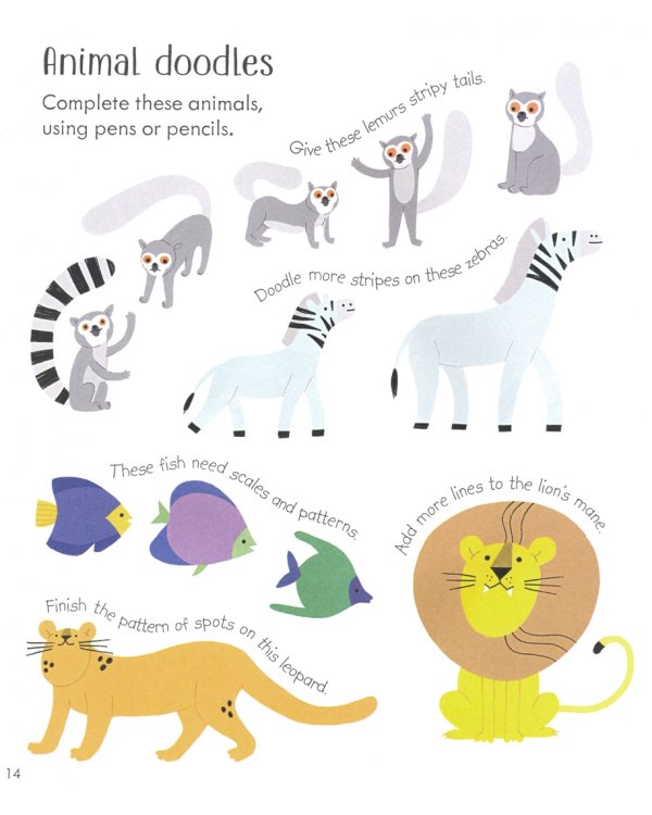 Little Children's Zoo. Activity Book