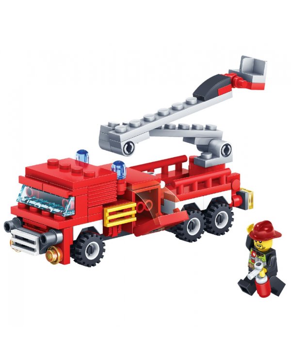 Конструктор. Пожарная Служба. Пожарная машина, 103 детали