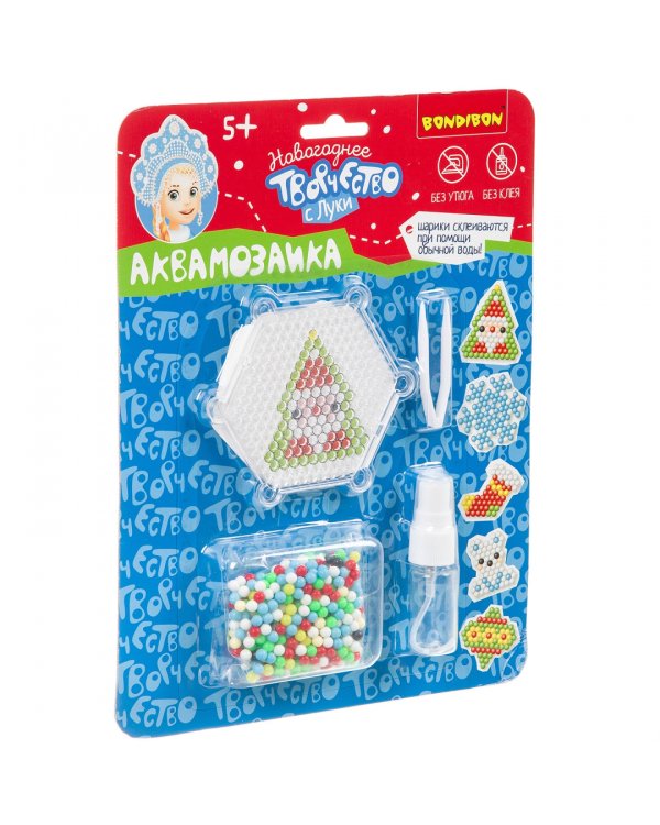 Новогодняя аквамозаика с Луки