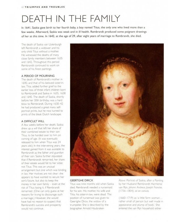 Rembrandt. His Life  Works In 500 Images