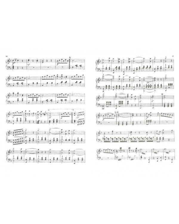 Весенние голоса. Избранные вальсы для фортепиано