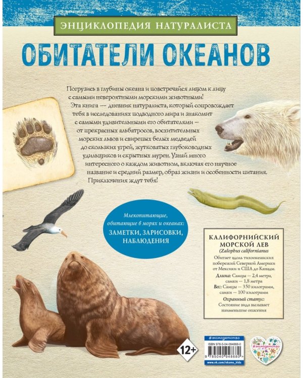 Обитатели океанов