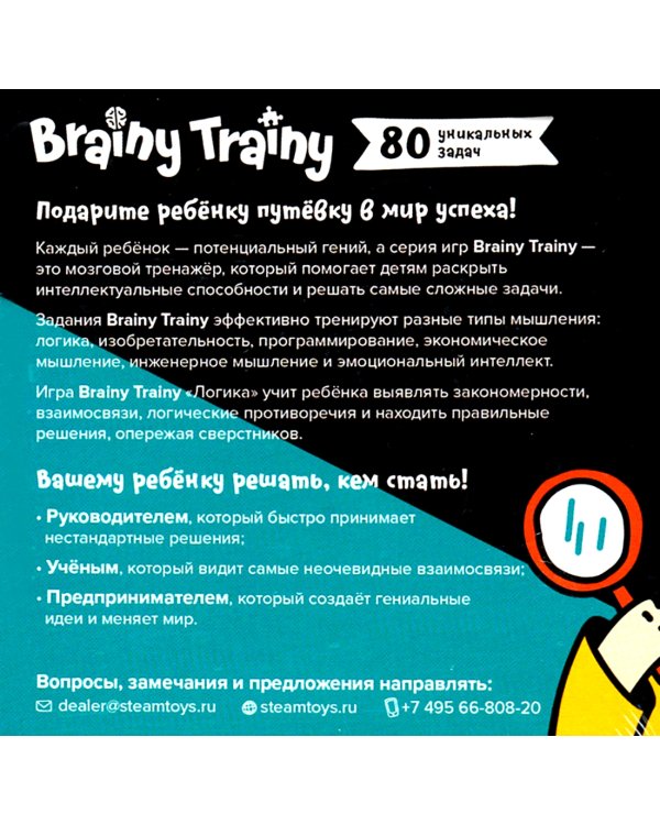 Игра-головоломка. Логика