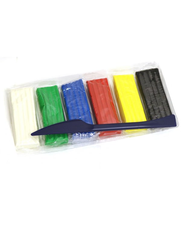 Пластилин "Винни Пух", 6 цветов, арт. СМФ 12075