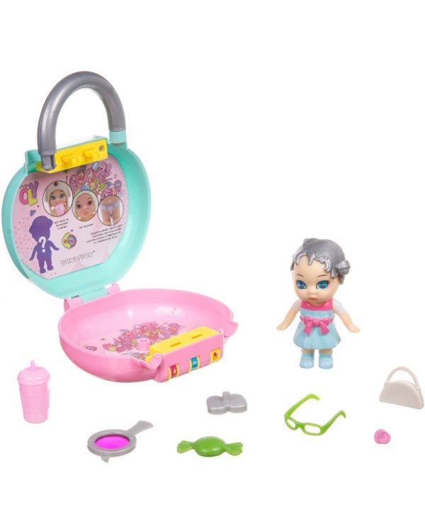Куколка OLY в чемоданчике на кодовом замке, девочка