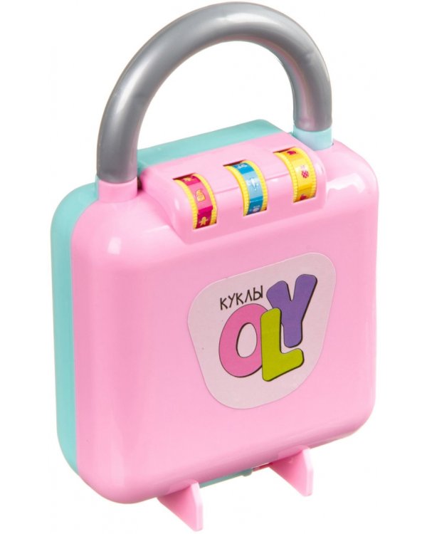 Куколка OLY в чемоданчике на кодовом замке, девочка