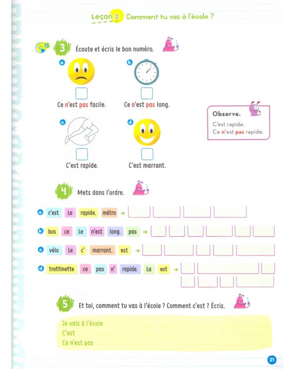 Passe-Passe 2. A1.2. Cahier d'activités +CD (+ Audio CD)