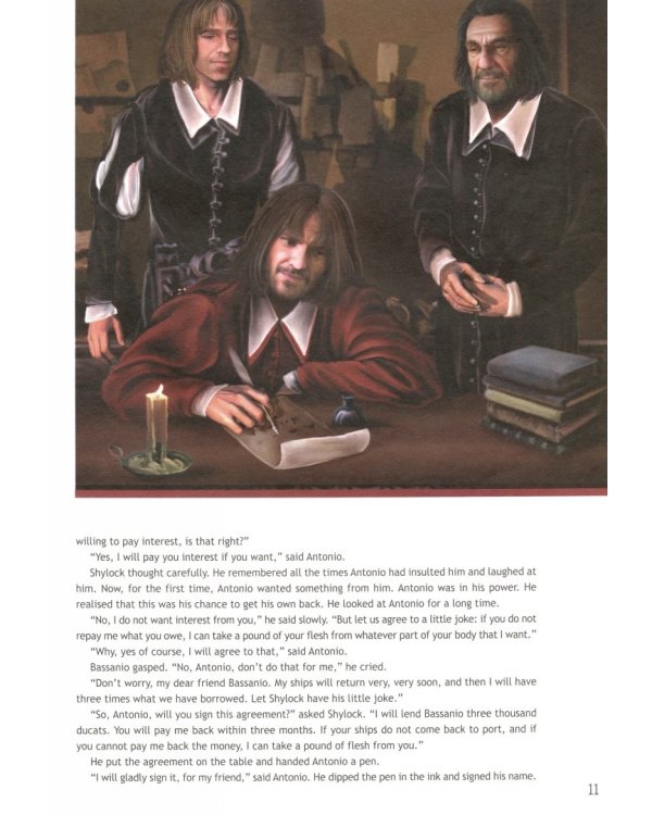 Английский в фокусе. Spotlight. 10 класс. Книга для чтения. Венецианский купец