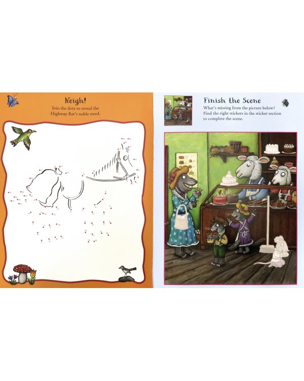 The Highway Rat. Sticker Book