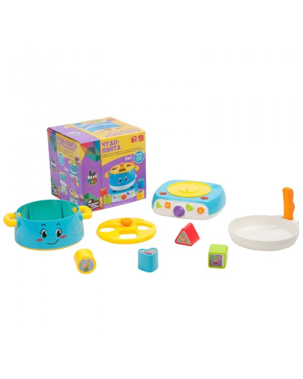 Развлекательная игра. Чудо-плита. Игрушка-сортер