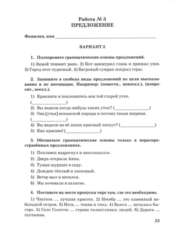 Русский язык. 5 класс. Зачётные работы к учебнику Т.А.Ладыженской и др. ФГОС