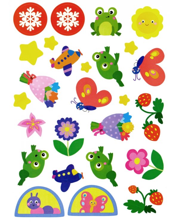 Многоразовые наклейки. От точки к точке. Выпуск 6