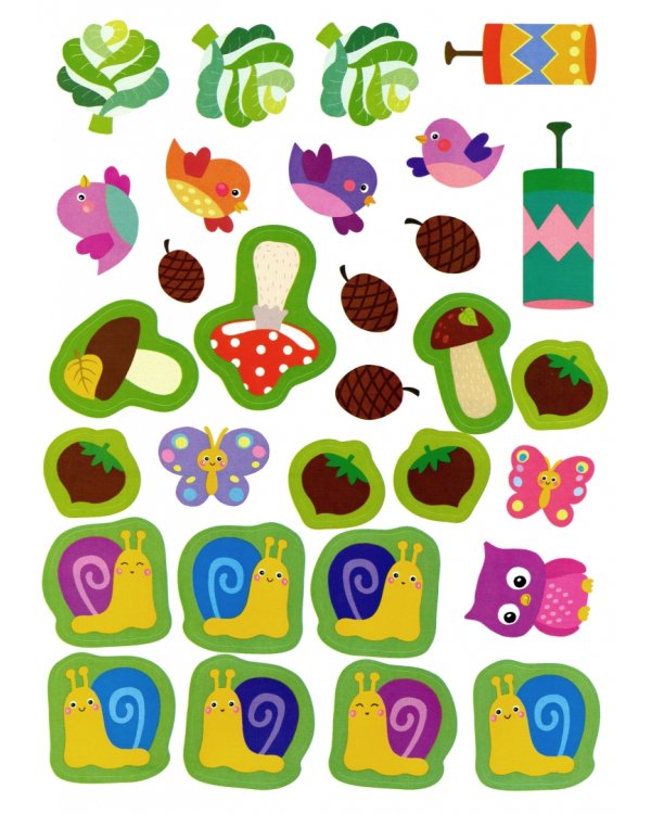 Многоразовые наклейки. От точки к точке. Выпуск 7