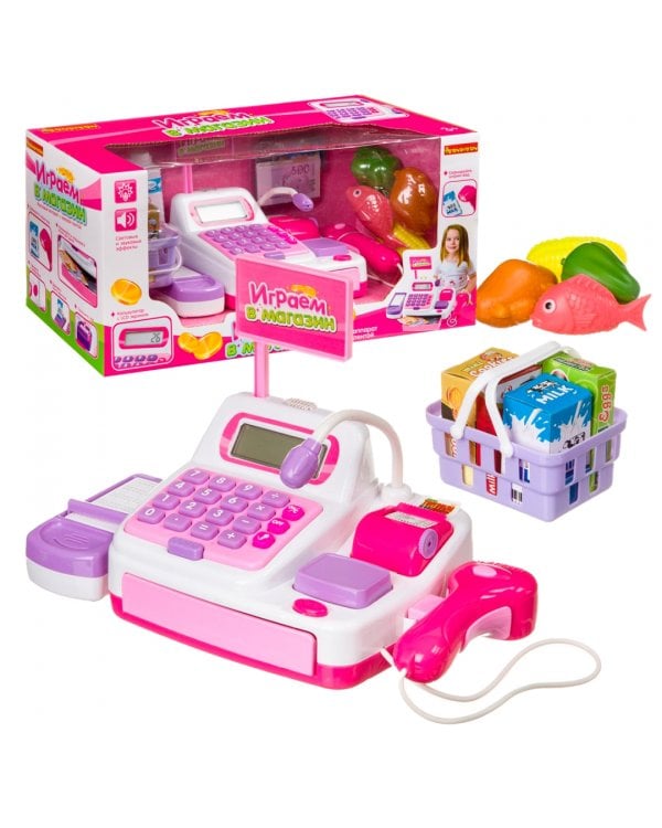 Игровой набор. Играем в магазин с кассовым аппаратом