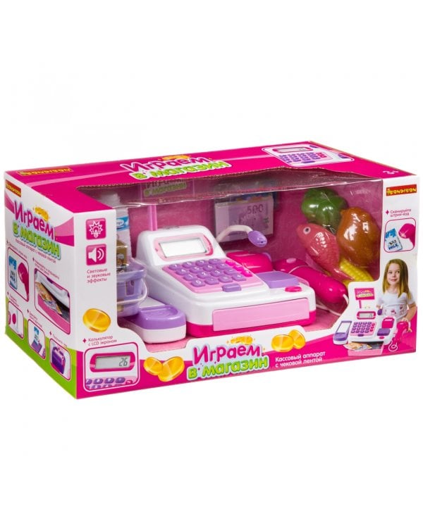 Игровой набор. Играем в магазин с кассовым аппаратом