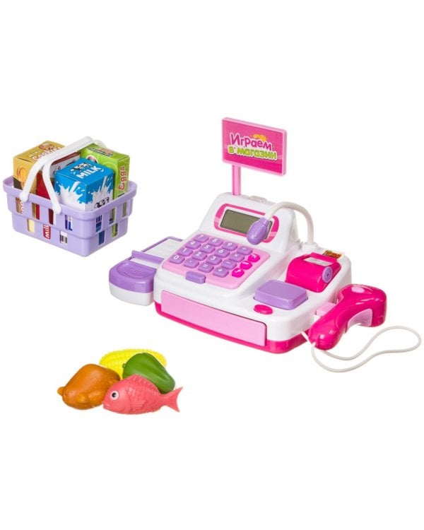 Игровой набор. Играем в магазин с кассовым аппаратом