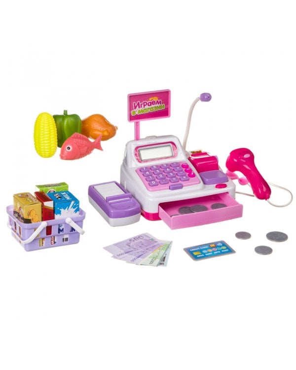 Игровой набор. Играем в магазин с кассовым аппаратом