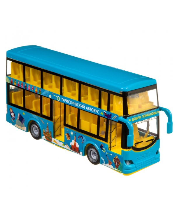 Конструктор с отверткой. Туристический автобус, 45 деталей