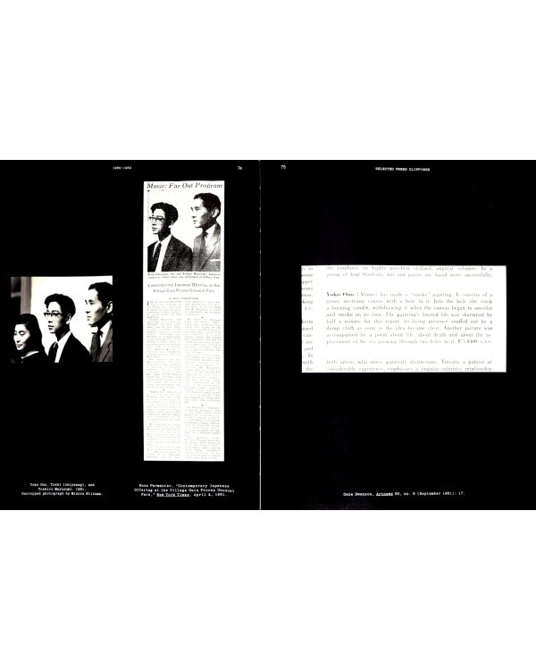 Yoko Ono: One Woman Show, 1960-1971