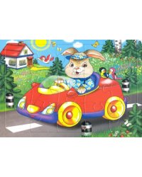 Пазл. Зайчик, 15 элементов