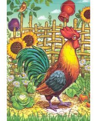 Пазл. Петушок, 15 элементов