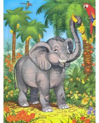 Пазл. Слоненок, 15 элементов