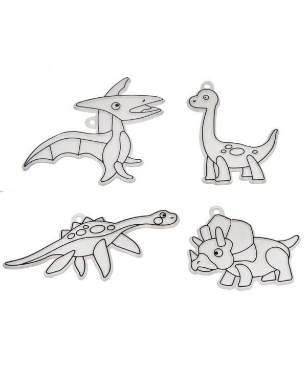 Мини-витражи. Динозавры
