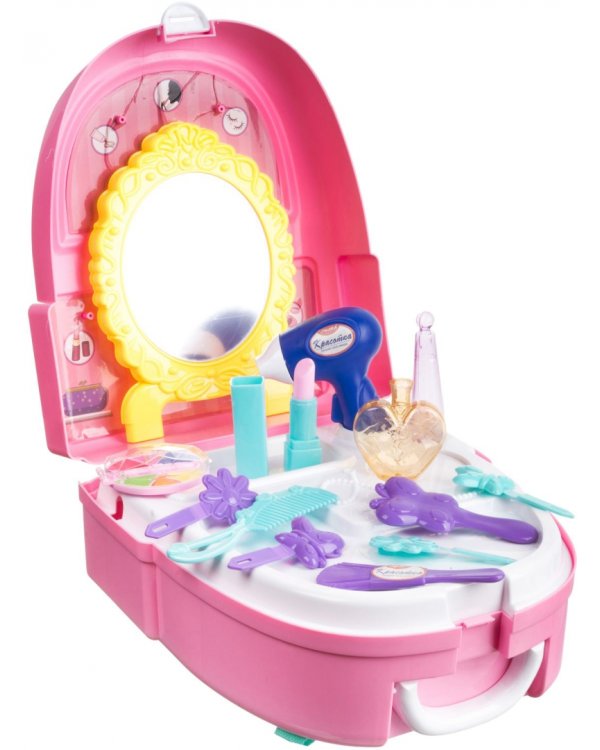 Набор игровой в чемоданчике. Парикмахер-визажист