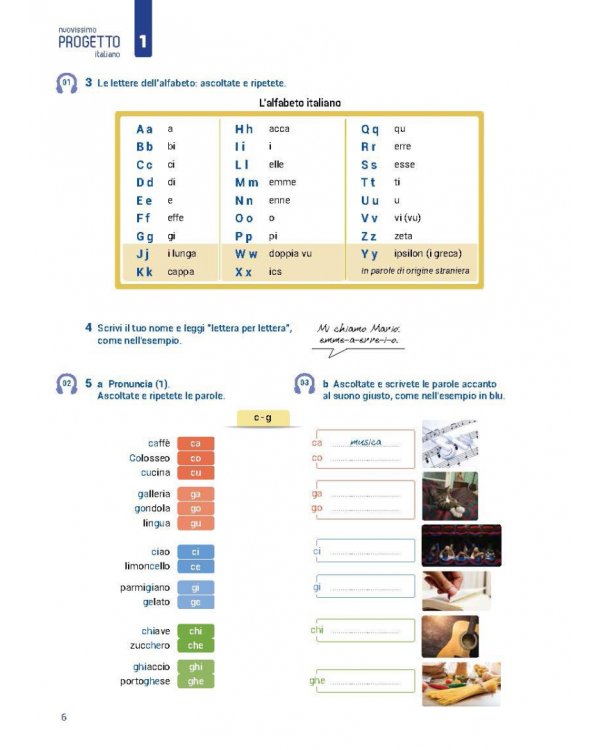 Nuovissimo Progetto italiano 1А. Libro + Quaderno + CD (+ DVD)