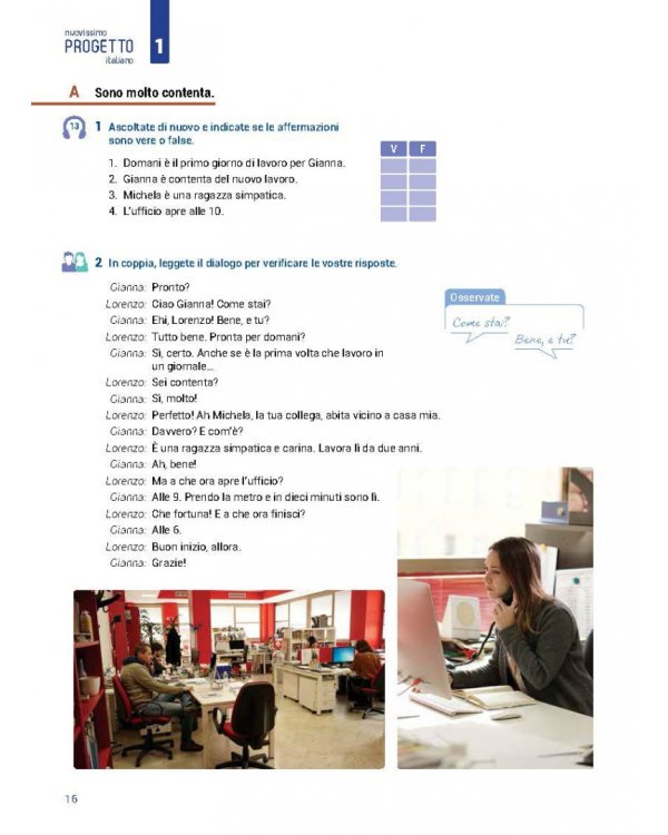 Nuovissimo Progetto italiano 1А. Libro + Quaderno + CD (+ DVD)