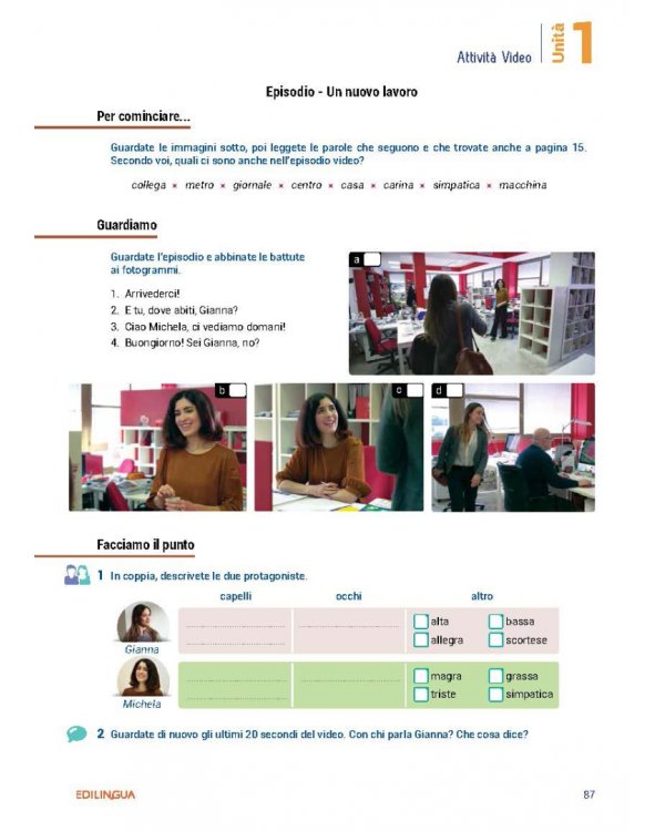 Nuovissimo Progetto italiano 1А. Libro + Quaderno + CD (+ DVD)