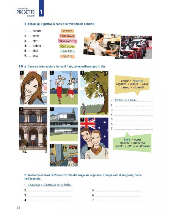 Nuovissimo Progetto italiano 1А. Libro + Quaderno + CD (+ DVD)