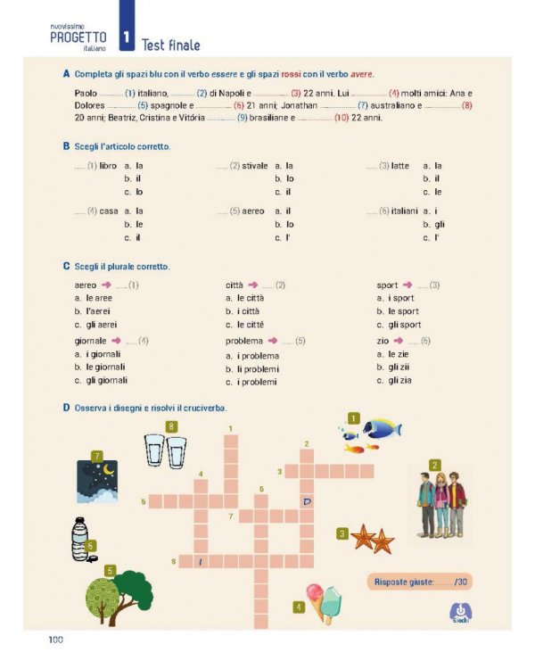 Nuovissimo Progetto italiano 1А. Libro + Quaderno + CD (+ DVD)