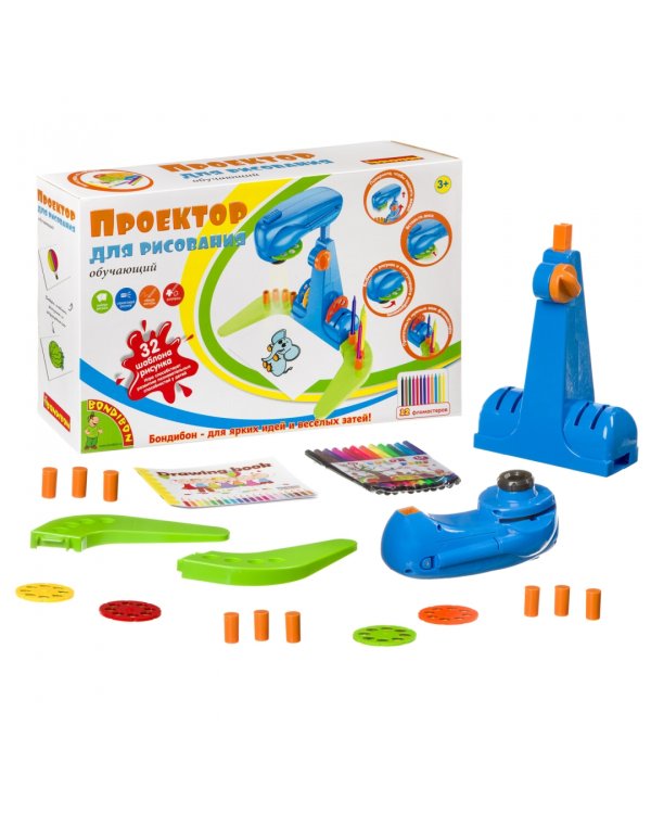 Проектор для рисования обучающий, 32 шаблона рисунка