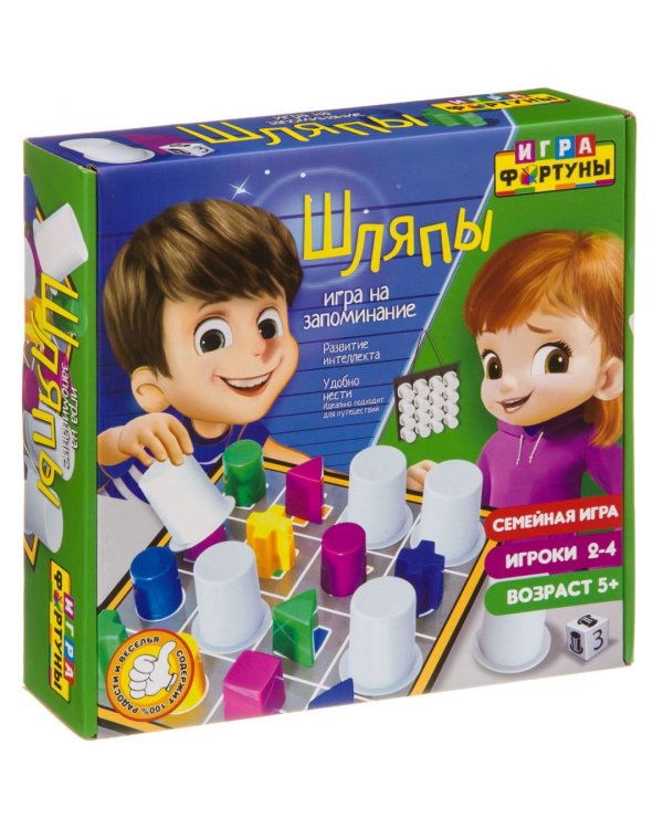 Настольная игра. Шляпы