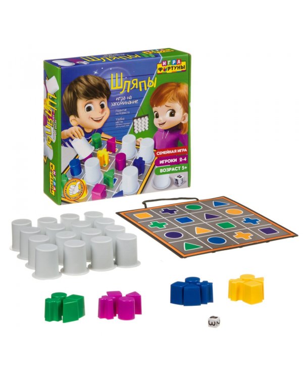 Настольная игра. Шляпы