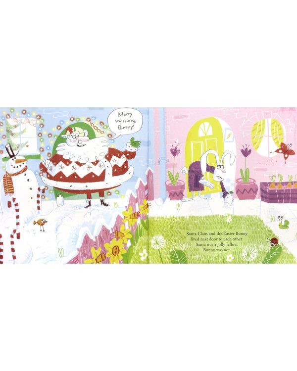 Santa Claus vs the Easter Bunny