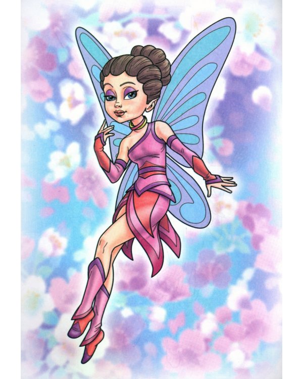 Сказочные феи. Раскраска