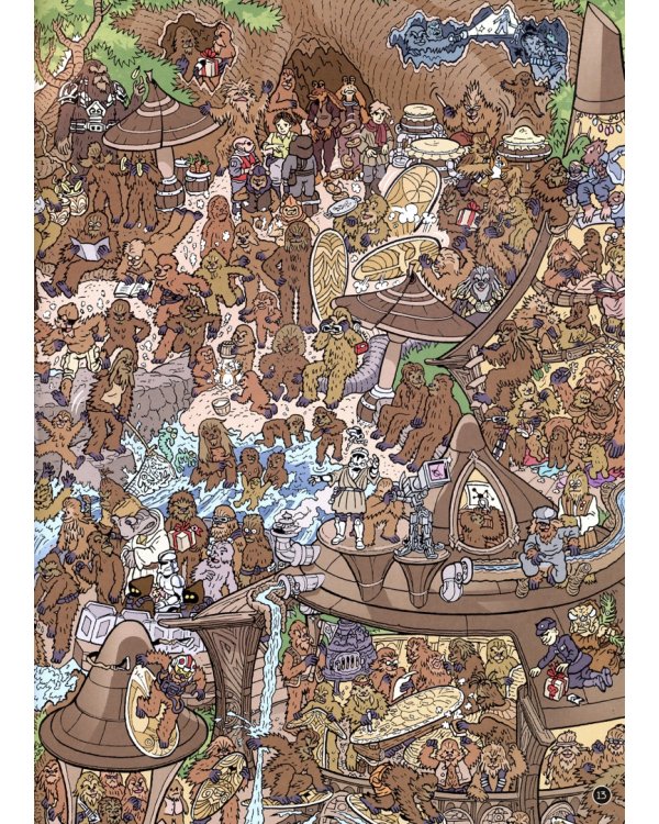 Где же вуки? Найди и покажи