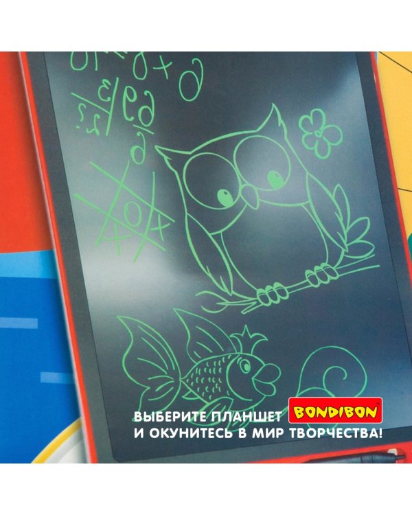 Планшет с жидкокристаллическим экраном, зелёные линии