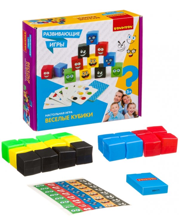 Развивающие игры. Веселые кубики