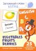 Запоминай слова легко. Овощи, фрукты, ягоды. Тематические картинки на английском языке (25 штук)