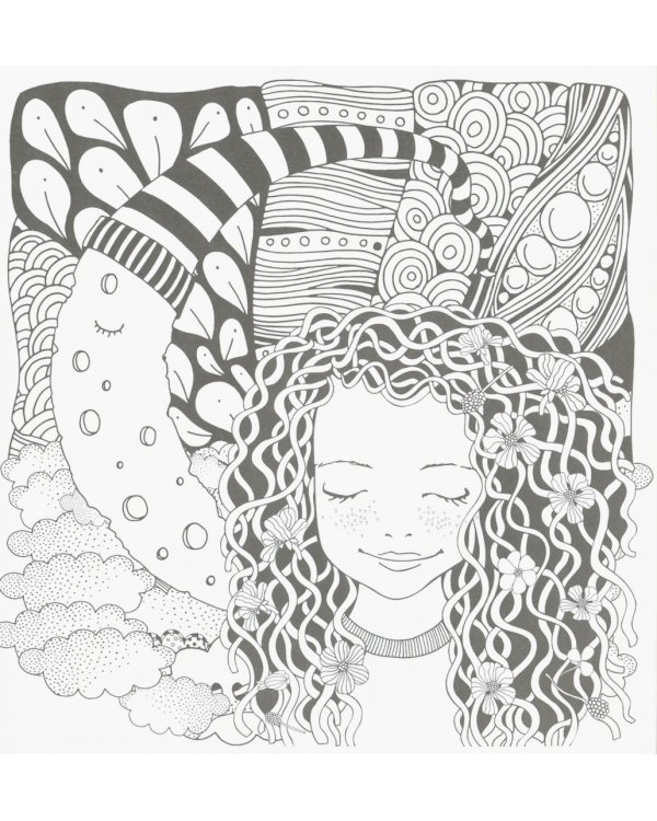 Раскраска "Волшебные сны"