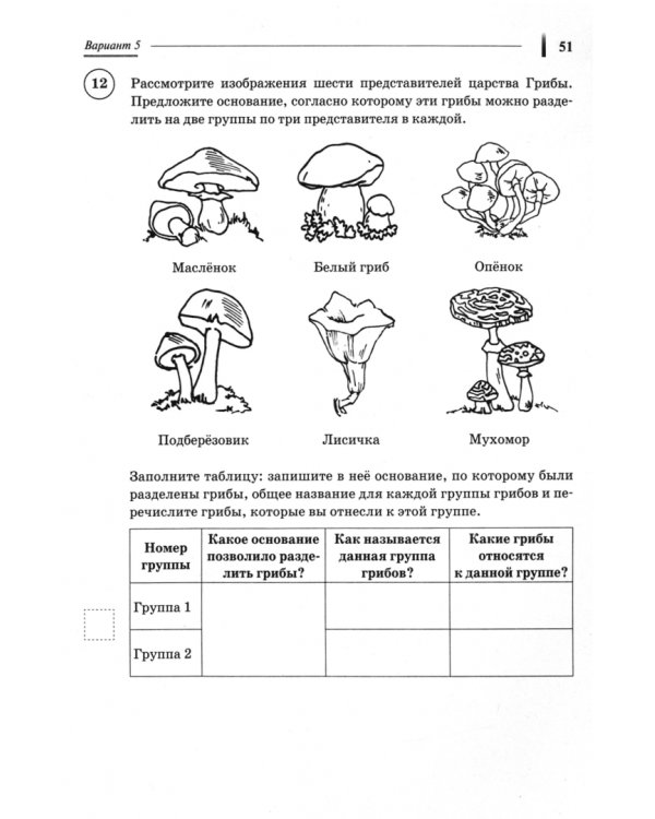 ВПР. Биология. 7 класс. 10 тренировочных вариантов