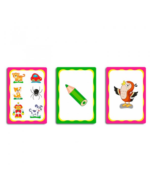 Карточная игра. Память на "5"