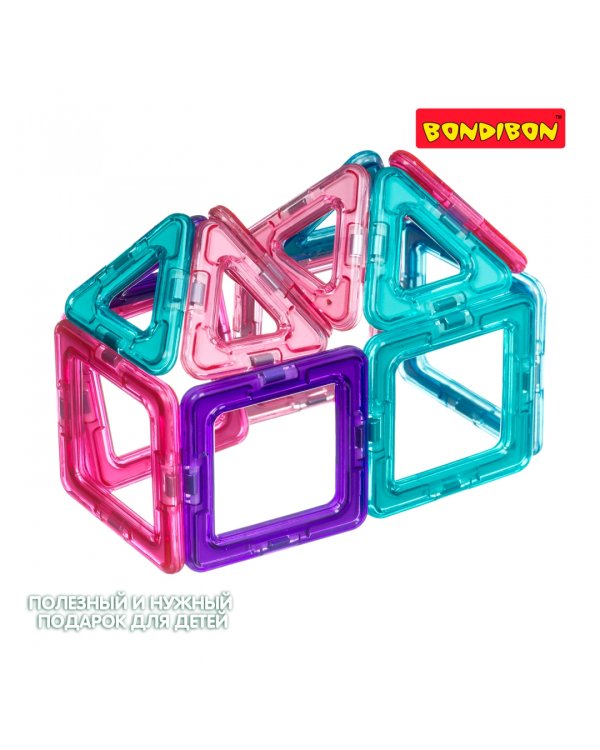 Магнитный конструктор. Магнитоформы, 14 деталей