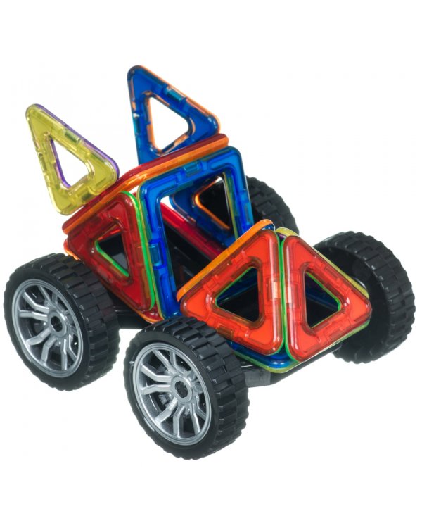 Магнитный конструктор. Магнитоформы. Машина, 20 деталей