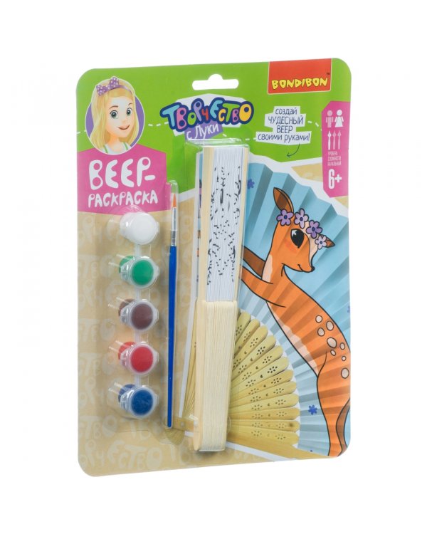 Набор для творчества "Веер. Олененок"