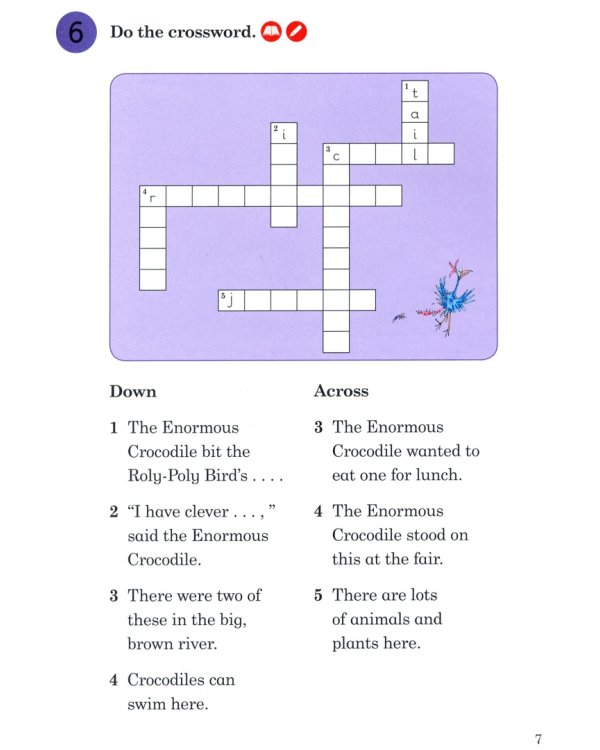 Roald Dahl: The Enormous Crocodile. Level 3. Activity Book