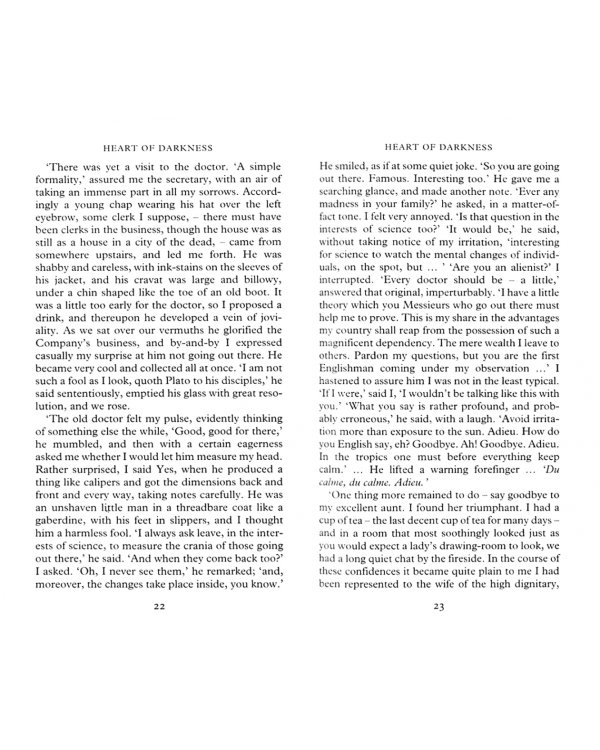 The Heart of Darknes